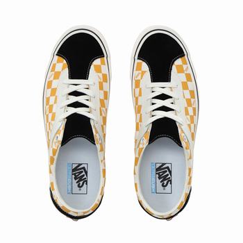 Damske Tenisky Vans Checkerboard Bold NI Čierne/Mango VA98RYHJU